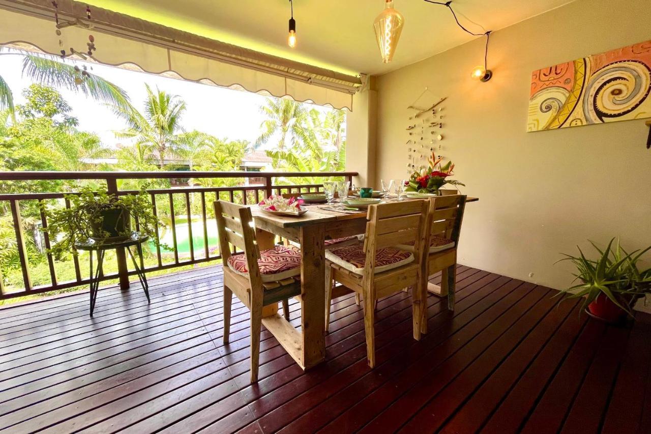 Vaiava Beach Carlton- Tahiti - Beachfront Luxury Residence & Pool - 4 Pers Punaauia  ภายนอก รูปภาพ